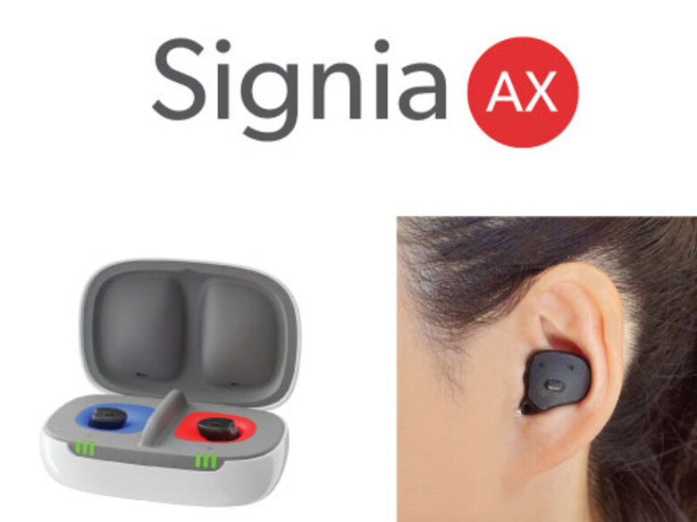 シグニア補聴器の新製品AXシリーズをご紹介【充電の耳あな型＆耳かけ型